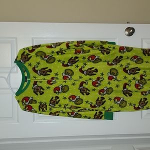 Grinch Christmas adult onesie